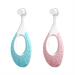 Baby toothbrush super soft nano toothbrush baby toothbrush from 6 months - 18 months nano toothbrush baby soft with tongue cleaner children baby gift (a+b)