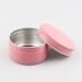 Zeoabsy 10-Pack Pink Aluminum Screw Top Cans 50ml Cream Boxes for Cosmetics Candles & Ointments with 5 Spoons & 1 Label - Buy Online on GoSupps.com