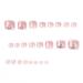 Square Press On French Pink Toenails 24pcs - Foccna Acrylic False Nails - Buy Online on GoSupps.com