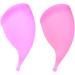 JECOMPRIS Menstrual Cup - 2pcs Silicone Period Cup for Women - Medical Grade Violet Purple - Eco-Friendly & Comfortable - Buy Online on GoSupps.com