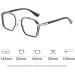 VOOLGA Blue Light Filter Glasses - Retro Fashion for Computer & Smartphones - Includes Case & Cleaning Cloth - Buy Online on GoSupps.com