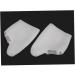 Hemoton White Toe Separators - 1 Pair Hallux Valgus Orthotics for Foot Bunion Relief - Buy Online on GoSupps.com