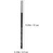 FOMIYES 36 Pcs Black Eyeliner 1 Black Eyebrow Pencil Beauty Practical Eyeliners Makeup Tools Wooden Pole 1 count (Pack of 1) Blackx3pcs - Buy Online on GoSupps.com