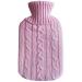 MAIES 2000ml Large Hot Water Bottle | Knitted Cover | Removable & Cold Resistant | Heat Keep Warm for Comfort - International Shipping Available - Buy Online on GoSupps.com