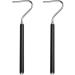 Lezevn 2Pcs Extensible Stainless Steel Snake Hook Retractable Reptile Hook Catcher Controlling Moving Hook Stick for Catching Handling Small Snake - Buy Online on GoSupps.com