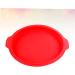 MAGICLULU 1pc Silicone Baking Bread Baking Pan Round Cookie Cookie Cutters Silicone Molds Cake Shop Muffin Top Pans Silicone Mold for Cake Round Cake Pans Chocolate Birthday Cake 31 X28.5CM Red - Buy Online on GoSupps.com