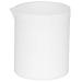 Cyllde Agatige Cup Acid and Base Resistant Cup NonSticky White Cup Measuring Cup with High Lubrication for Accurate Measurements50ML