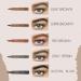 Roterale Eyebrow Pen - Roterale Eyebrow Pencil Waterproof Roterale 4-Tip Microblade Brow Pen 4Pack Roterale Eyebrow Pen Waterproof (Dark Brown-4pcs) - Buy Online on GoSupps.com