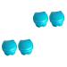 Healeved 4 piece retainer case container for incorrect teeth safe tooth holder adhesives for denture prostheses prosthesis bathingui prosthesis case prosthesis bracket dentures prosthesis prostheses box image 1x2stk mx2pcs