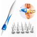 Reusable Spiral Earwax Remover Tool with 16 Soft Replacement Heads - Safe for Adults and Children - Buy Online on GoSupps.com