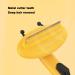 Annalovic Pet Grooming Brush - Deshedding Tool for Cats and Dogs - Medium Yellow - Buy Online on GoSupps.com