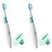 NUK learning toothbrush with protective ring safe care of the first teeth 1 piece (pack of 2)