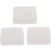 Partykindom Contact Lens Case Set - 9-Sentence Storage Kit with Suction Holder Perfect for Travel & Halloween - 3 White Containers 6.5x6.5x2cm - Buy Online on GoSupps.com