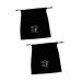 MUSISALY 2 Pcs Hair Dryer Storage Bag Hair Tools Travel Bag Travel Hair Tools S choir Hair Jewels Flannel
