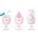 ROSA RUGOSA Menstrual Cup Sterilizer - 3-in-1 Steamer Cleaner for Period Cup - Auto Shut-Off - Leak-Free & Efficient - Buy Online on GoSupps.com