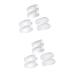 Didiseaon 6 Pairs Heel Lift Insert Height Increase Shoe Insert Invisible Insole Shoe Lifts Height Increase Insert