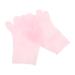 FOMIYES 3 Pairs Moisturizing Gloves Moisturizing Finger Glove Essential Oil Glove - Repairing Gloves Black Disposable Cosmetics Gloves Nourishing Gloves Grade Sebs Whitening Pink