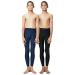 DEVOPS Boys 2 3 Pack UPF 50+ Compression Tights Sport Leggings Baselayer Pants Small #2(2pack) Black / Navy