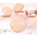12 Pcs Cotton Powder Puffs Round Makeup Puffs Pads with Strap Washable Large Face Body Powder Puffs for Loose Mineral Powder - Buy Online on GoSupps.com