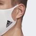 Buy adidas Unisex Face Cover Masks - 3 Pack White | Fast International Shipping - Buy Online on GoSupps.com