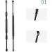 MACIMO Stainless Steel Ear Cleaner Spoon Set - 5pcs Black | Ear Wax Removal Tool Kit - Buy Online on GoSupps.com