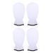 Solustre 2 pairs paraffin wax bad mids paraffin heated hand spa feasts wax care isolated gloves for hot wax hand therapy paraffin thermal treatment white 29x16cm