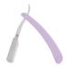 Classic Purple Razor - Retro Manual Shaving Knife for Men | Foldable Barber Razor for Hair & Beard - Buy Online on GoSupps.com