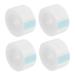 Beavorty Eyelid Strip Tapes 4 Rolls Eyelid Lift Tapes Eye Lift Strip Double Eyelid Stickers First Aid Tape Roll Invisible Tape White Painters Tape