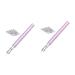 DRESSOOS 2 Sets Colored Pen Nail Dip Kits Nail Art Pens Nail Art DIY Pen Nail Polish Kits Painting Tool Embossing Art Supplies Nail Polish Gel Kit Nails Gel Kit Pink Manicure Line Pen Metal