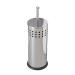 Metal Toilet Plunger With Holder, By Home Basics | Bathroom Apartment Essentials | Toilet Hideaway Tools | Toilet Plungers For Bathroom Combo Hidden Chrome