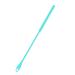 Silicone straw bumps 8 mm blue 24 cm long stroke cleaner with a stored-hole-hole reusable straw washing tool bendable grouting brush slim pipe brush for glass and metal straw
