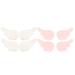 Frcolor white pink wing hair clips angel wing hair clips cartoon hairpins plush hair clip angel hair accessories for women girls 4 couples