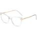 FLYRANGOOV Cat Eye Blue Light Blocking Glasses for Men & Women - Anti-UV Glare Computer Glasses (Pink) | Protect Your Eyes from Strain - Buy Online on GoSupps.com