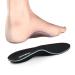 3ANGNI Arch Support Insoles for Plantar Fasciitis Orthotic Insoles for Flat Feet Orthopedic Insoles for Women Men Metatarsalgia Insoles Shoe Inserts Comfort Insoles Relieve Foot Pain Overpronation UK-7-260MM 107a-black