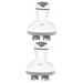 Clispeed 2st head massage device Portable massage lying portable massage device Neck Massage devices Neck masager Massage devices for the neck scalp Tool massage ABS white