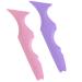 GLEAVI 2pcs Silicone Beauty Ruler Protection Eyelash Tool