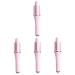 Didiseaon 4pcs Fully Automatic Hair Curling Iron Tool Hair Rollers Curling Wand Hair Curlers Electric Abs Pink 32.50X5.50X5.50CMx4pcs Pinkx4pcs