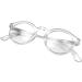 LONDON MOLE Graduate Reading Glasses | Stylish Round Eyewear for Men & Women | Unisex Cool Readers with Spring Hinges | +1.5 Magnification - Buy Online on GoSupps.com