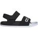 adidas Adilette Sandal Core Black/White - Size 12 Women/11 Men | Unisex-Adult - Buy Online on GoSupps.com