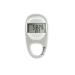 3D Digital Step Counter for Walking Clip on Pedometer with Clip Activity Time 7 Days Memory Walking Distance Miles/km Exercise Fitness Activity Calorie for Men Women Kids White