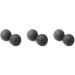 Buy Gleavi 3-St Joint Massage Globe Balls - Peanut Ball Massage Gear for Fitness Studio | 3-Piece Set - Black - Buy Online on GoSupps.com