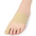 GLEAVI 2pcs Wrapped Toe Spacers Bunion Correctors | Breathable Toe Separators for Foot Skin | Skin Color/Black - Buy Online on GoSupps.com