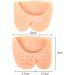 XIDAJIE Gel Toe Cap Protectors - Prevent Calluses and Blisters (1 Pair, Nude) - Buy Online on GoSupps.com