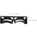 DOITOOL Eyebrow Design Eyebrow Card Transparent Ruler Mapping Ruler Eyebrow Drawing Tool Scale Eyebrow Shape - Buy Online on GoSupps.com