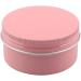 Zeoabsy 10-Pack Pink Aluminum Screw Top Cans 50ml Cream Boxes for Cosmetics Candles & Ointments with 5 Spoons & 1 Label - Buy Online on GoSupps.com