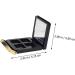 Beaupretty 2pcs Eye Shadow Box Waterproof Eye Make up Pallet Clear Blush Diy Plastic Travel Phnom Penh Filling - Buy Online on GoSupps.com