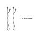 200 Mini Silver Bobby Pins in Cute Case - 1.38 Inch Small Hair Pins for Buns - Premium Gray Hair Pins for Kids, Girls, and Women - Ideal for All Hair Types - Buy Online on GoSupps.com