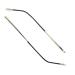 DookAa Eyeglass Temples Eyeglass Temples Eyeglass Temples 1 Pair Thin Metal Eyeglass Temples Eyeglass Replacement Temple Legs Gold