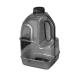 Geo Sports Bottles 1 Gallon BPA Free Reusable Leakproof Wide Mouth Sports Water Jug Bottle with Handle and 48mm Screw Cap Black
