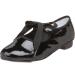 Dance Class Unisex-Child Beginner Tie Tap Shoes Little Kid (4-8 Years) 1 Little Kid Black